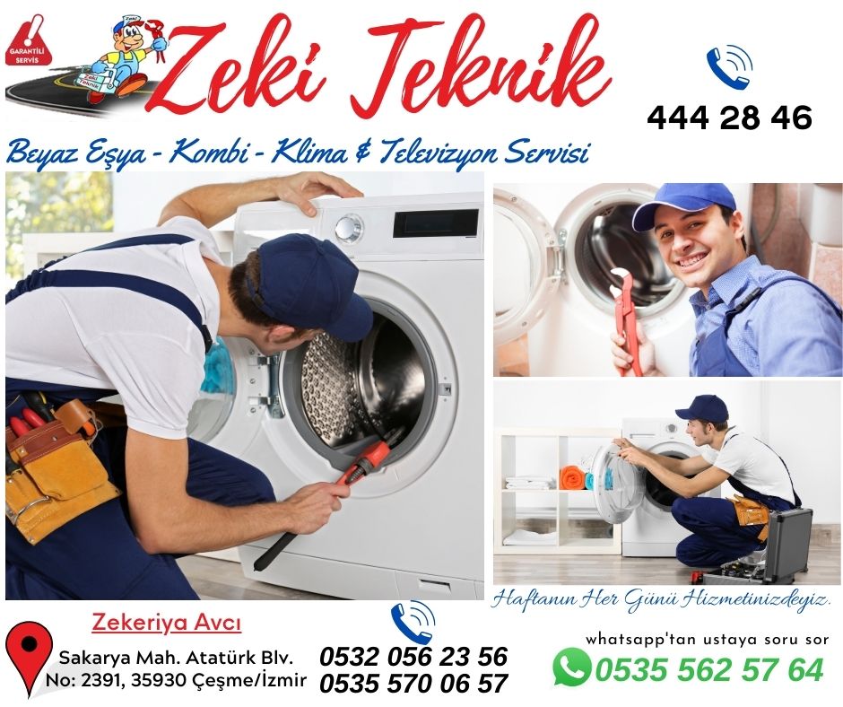 Çeşme Çamaşır Makinesi Tamircisi