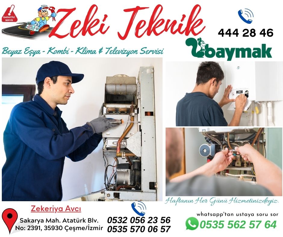 Çeşme Baymak Kombi Servisi