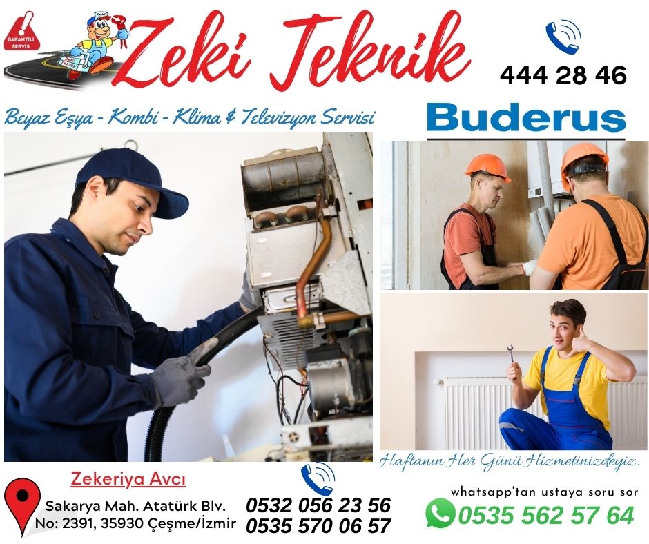 Çeşme Buderus Kombi Servisi