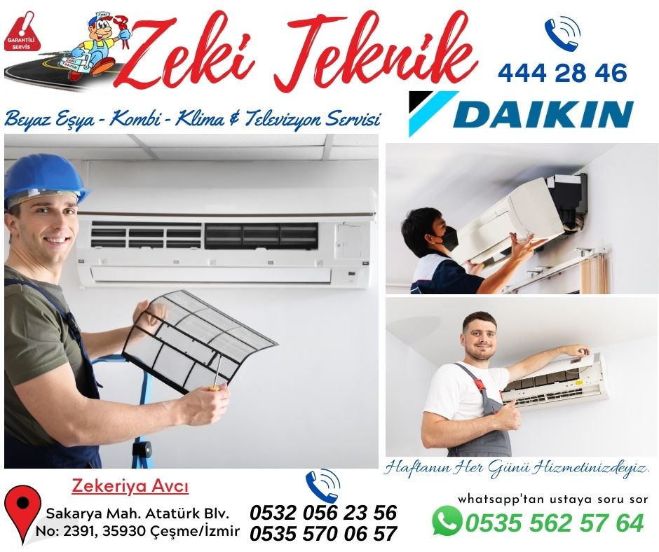 Çeşme Daikin Klima Servisi