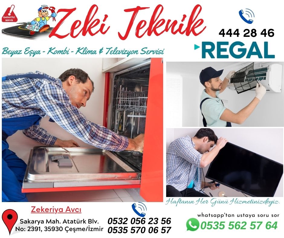 Çeşme Regal Beyaz Eşya Servisi