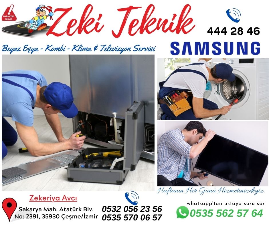 Çeşme Samsung Beyaz Eşya Servisi